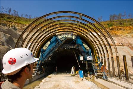 Canopy at the north portal