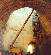 Waterproofing and rebar Willis Ventilation Structure, Oct. 1994.