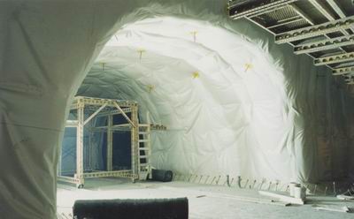 Waterproofing membrane and BA-Anchors
