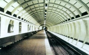 Wheaton Station at Washington DC metro, 1990, the first to be waterproofed.