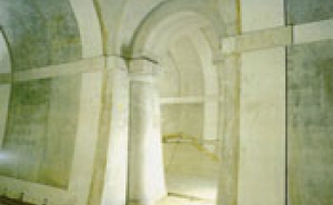 Figure 3: View of the architectural finishes to maintain  the original style of the tunnels.