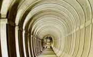 Figure 5: Thames Tunnel in 1997, prior to track laying and re-opening as part of London Underground's East London Line.