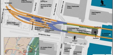 Plan Layout of PATH Line Improvement and Widening 