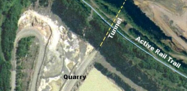 View of Tunnel Location 
