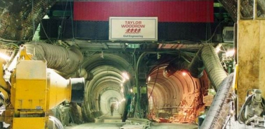 Tunnel Portal during Construction 