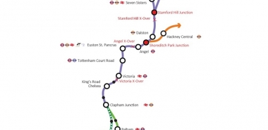 Proposed route according to public consultation autumn 2015