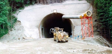 South Portal during Construction 